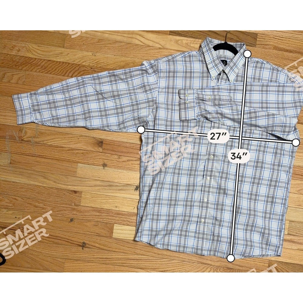 Jos. A. Bank Old Money Button Down Shirt Mens Size XL Dark Academia Preppy Plaid - Picture 8 of 10